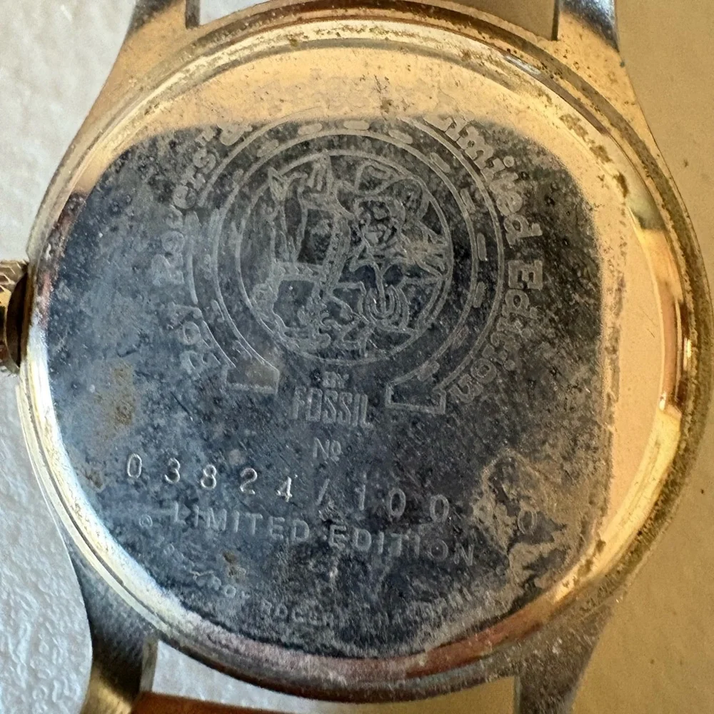 NIB Fossil Roy Rogers & Trigger Watch 1993 - Picture 5 of 6